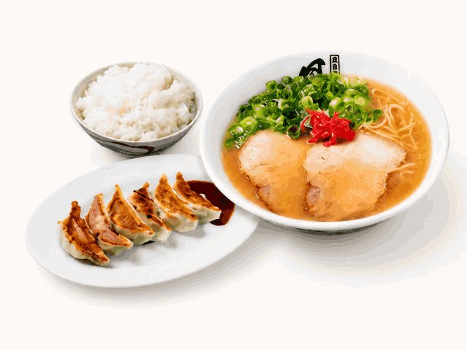 らーめん定食の写真